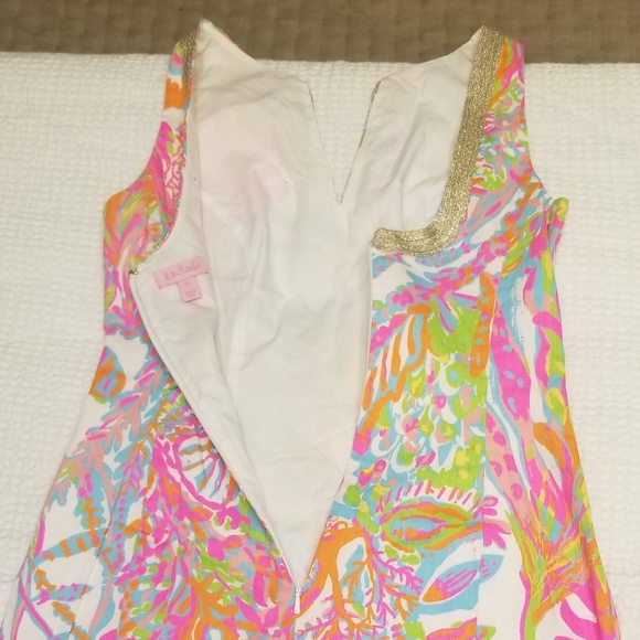 Lilly Pulitzer Janice Shift Dress 00 - Picture 2 of 7